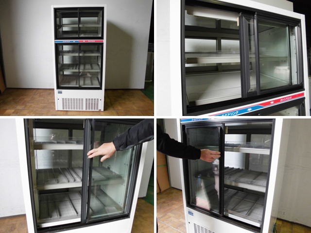 中古厨房 パナソニック 縦型 業務用 HOT&COLD 冷温 温蔵 冷蔵 ショー