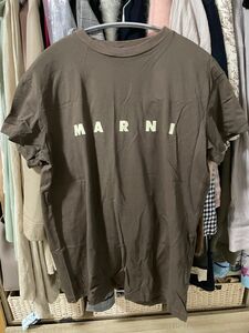 MARNI（マルニ）コットンロゴTシャツ カットソー