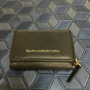 【保管品/CH】BARNYARADSTORM バンヤードストーム三つ折り財布　& コインケース PVC　RS0617/00005