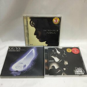 【CD/中古現状品/CSH】チャゲ＆飛鳥 GUYS/Code Name.1 Brother Sun/ASKA SCENEⅡ CD 3枚セット　MZ0618