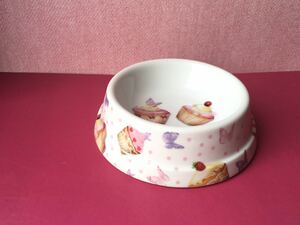  cupcake fully pet food bowl pet tableware smaller 