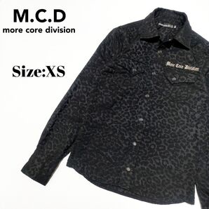 M.C.D/エムシーディー/豹柄シャツ/Size:XS/匿名配送/送料無料