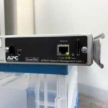 @S1188 現状品 保証無し Fujitsu APC 高機能無停電電源装置 Smart-UPS 1200(FJM1200RMJ1U) バッテリー交換期日/Jun(6月)-2024 AP9630付き_画像6