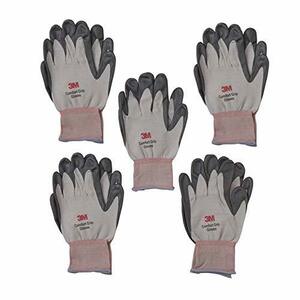 3M コンフォートグリップグローブ グレー Sサイズ 5双パック GLOVE-S-5P