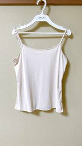 * sale middle * L'Est Rose * unused *.. raw . polyester camisole chiffon blouse .. prevention ~ plain simple Cami who looks for 