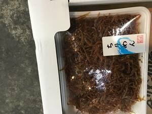 （加工）ちりめんじゃこの甘露煮1p500g1800円即決