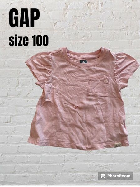 ギャップ　gap 半袖　Tシャツ　100センチ　ピンク
