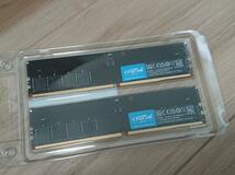 ☆Crucial デスクトップ用メモリー DDR5 64GB(32GB×2枚組) 送料込み！新品☆_画像4