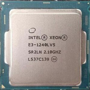 Intel Xeon E3-1240L v5 SR2CW 4C 2.1GHz 8MB 25W LGA1151