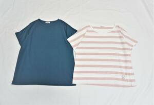 Samansa Mos2 使いやすいデザイン Tシャツ2枚セット