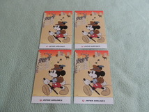 JAL ディズニー ランド ミッキー ミニー マウス ピクサー マーベル 絵葉書 はがき 40枚 セット_画像3