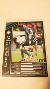 ☆WCCF2008-2009☆08-09☆246☆黒☆マルコ・マテラッツィ☆インテル☆Marco Materazzi☆F.C. Internazionale☆