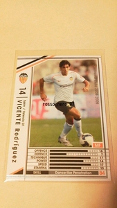 ☆WCCF2008-2009☆08-09☆333☆白☆ビセンテ・ロドリゲス☆バレンシア☆Vicente Rodriguez☆Valencia CF☆