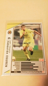 ☆WCCF2008-2009☆08-09☆345☆白☆セバスティアン・エグレン☆ビジャレアル☆Sebastian Eguren☆Villarreal C.F.☆