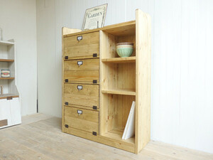 *4 sheets ba tongue door cabinet * natural Brown natural tree natural wood natural * accepting an order made 