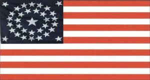 処分！国旗『アメリカ』(34stars:変形版) 90cm×150cm 星条旗
