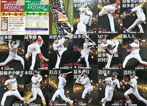 カルビー プロ野球チップス 2022 レギュラー系カード 219枚セット ダブり無し