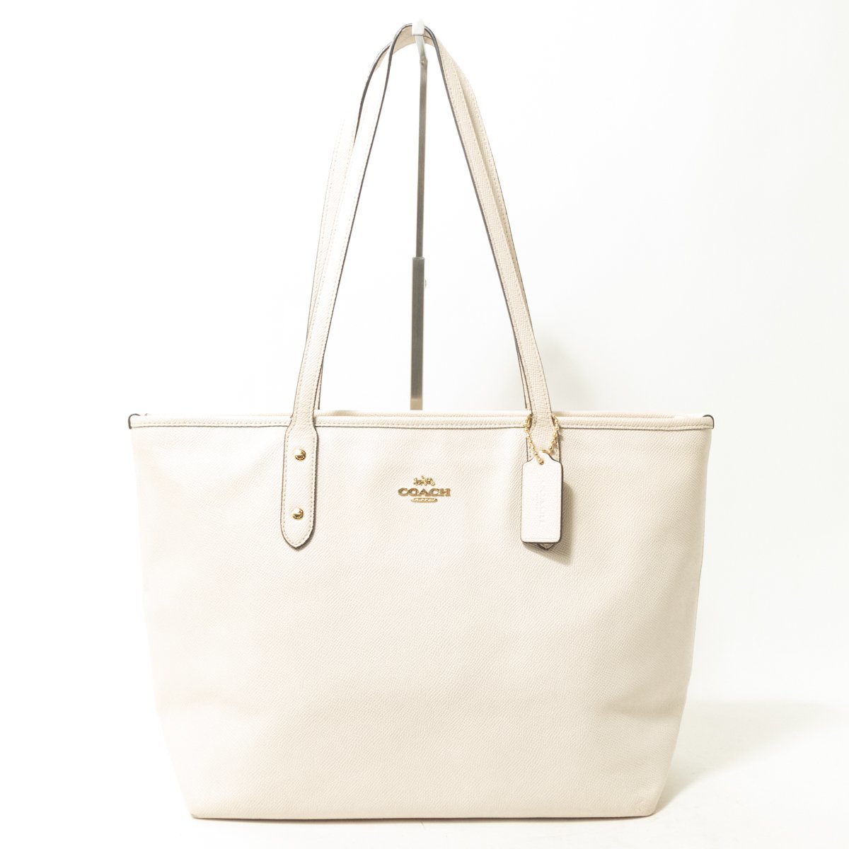 1円スタート】COACH コーチ 1778-F58846 レザートートバッグ