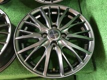 中古アルミホイール Weds ravrion RM01 ウェッズ ラブリオン 15X5.5JJ+42 PCD100 4穴 a-3194 L2-2 YM_画像4