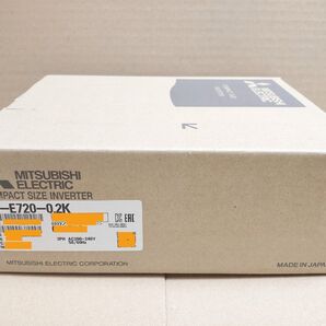 新品未開封 三菱電機 FR-E720-0.2K◆インバーター◆Mitsubishi