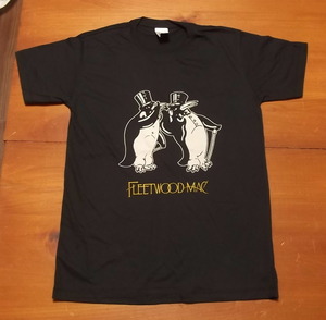 新品 【Fleetwood Mac】フリートウッドマック プリント Tシャツ M // ペンギン ロックTシャツ バンドTシャツ