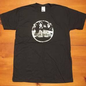 新品【Pink Floyd】ピンクフロイド プリント Tシャツ L // デヴィッドギルモア プログレ バンドTシャツ ロックTシャツ 狂気の画像1