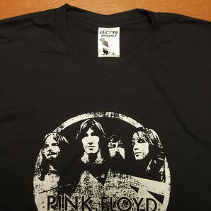 新品【Pink Floyd】ピンクフロイド プリント Tシャツ L // デヴィッドギルモア プログレ バンドTシャツ ロックTシャツ 狂気の画像3