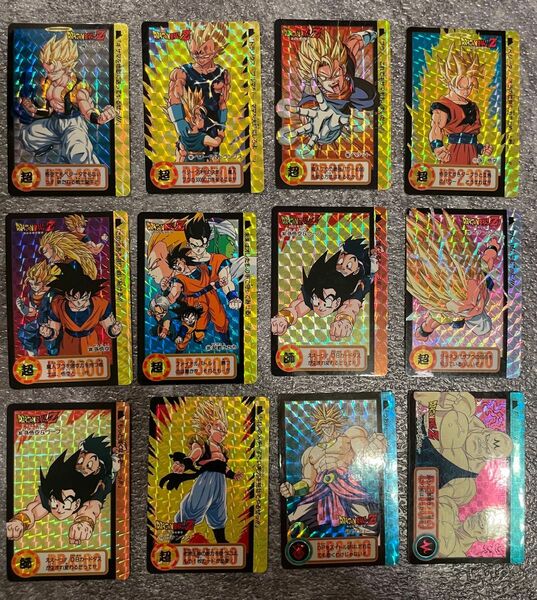 12枚セット　まとめ売り　カードダス　レア　ドラゴンボール