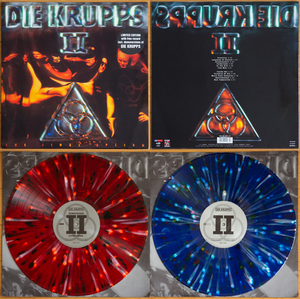 Die Krupps - II - The Final Option 限定カラー盤 2LP◆93年オリジナル ディー・クルップス インダストリアル