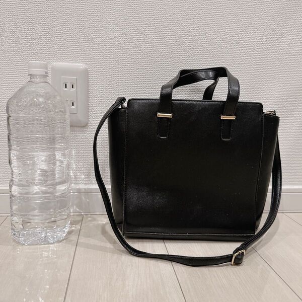 グレイル grl ショルダーバッグ ハンドバッグ ブラック