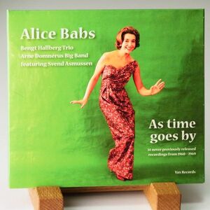 即決【世界初 デジパック】ALICE BABS　AS TIME GOES BY　14 NEVER PREVIOUSLY RELEASED RECORDINGS FROM 1960-1969