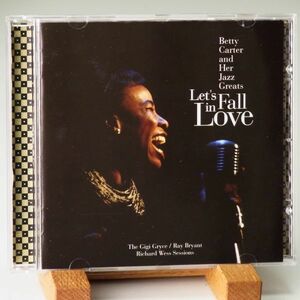 【廃盤 GAMBIT】ベティ・カーター　BETTY CARTER　LET'S FALL IN LOVE