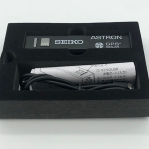 N29682 SEIKO ASTRON モバイルチャージャー2200 セイコー アストロン GPS SOLAR 非売品 購入特典 ノベルティの画像2