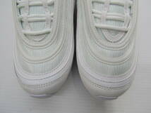 153-Ky11859-100: NIKE AIR MAX 97 TRIPLE WHITE 921826-101 ホワイト/ウルフグレー/ブラック エア マックス エア マックス 97 未使用品_画像5