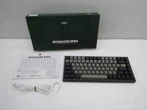 99-KE978-80: EPOMAKER EP84 84 клавиши RGB горячая замена проводная механическая игровая клавиатура PBT краситель для клавиш для геймеров MacWin