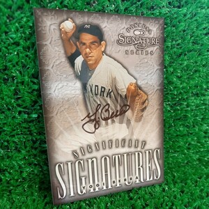 DONRUSS SIGNATURE SERIES YOGI BERRA 0192/2000 ヤンキース ヨギベラ