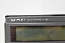 SHARP PC-1480U POCKET COMPUTER [シャープ][ポケットコンピューター][ポケコン][k1]H_画像2