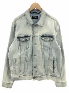 DENIZEN Levi’ｓ 綿混 Gジャン デニム ジャケット 水色 ■◇ ☆ dfc6 メンズ