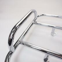 Luggege rack Spare wheel carrier for lambretta series 1-3 ランブレッタ スペアタイヤホルダー用ラック キャリア concessionaires_画像6