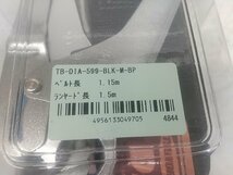 【未使用品】★藤井電工 胴ベルト型安全帯 ツイン 2丁掛け TB-DIA-2-599S-BLK-M-BP TSUYORON　ITD7AKSFK27D_画像8