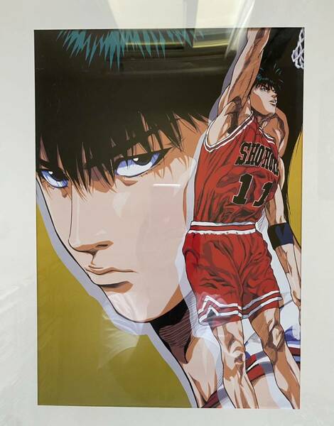 【額装品】スラムダンク　SLAM DUNK 井上雄彦 ポスター大ver T TAKEHIKO INOUE 検)セル画　原画　ポストカード　イラスト