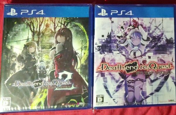 【PS4】新品 Death end re;Quest １&２