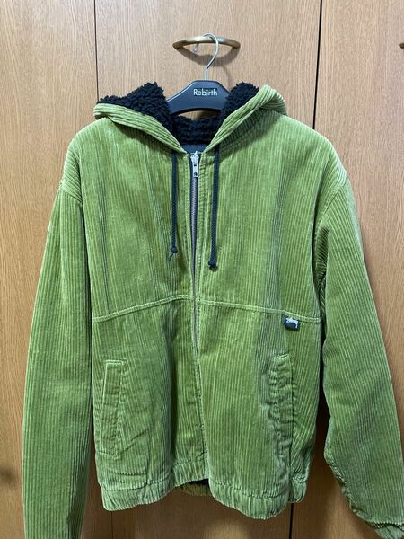 STUSSY ステューシー　ブルゾンジャケット　Mサイズ　カラー:緑　