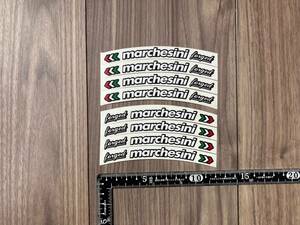 ★送料無料★MARCHESINI マルケジーニ カッティング リム ステッカー 8枚セット