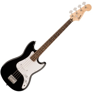 Squier by Fender Squier Sonic Bronco Bass, Laurel Fingerboard, White Pickguard, Black〈スクワイア フェンダー〉