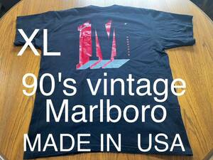 90's Marlboro 3Dロゴ　Tシャツ　マルボロ　ヴィンテージ　Tシャツ 古着　vintage