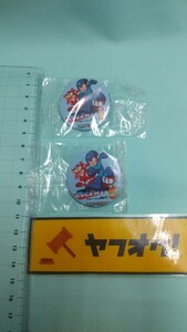 当時物 ロックマン ロックマン5 CAPCOM 販促品 バッジ ブルースの罠！？ 2個　1992 ファミコン　レトロ　非売品