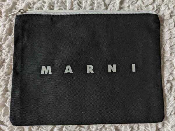 MARNI マルニ●ノベルティ ポーチ 黒●未使用 非売品