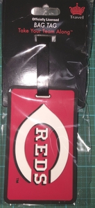 新品 正規品 シンシナティ・レッズ バック タグ ストラップ トラベル CINCINNATI REDS LUGGAGE BAG TAG Officially Licensed Travel CIN