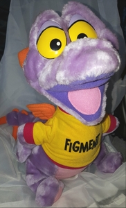  regular fig men to purple Dragon extra-large size soft toy Disney Land dragon Walt Disney World Dragon Figment stuffed toy doll